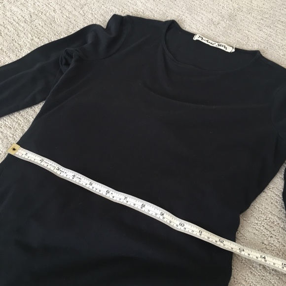 🇺🇸 MICHAEL STARS Drape Back ¾ sleeve Mini Dress - Picture 8 of 12